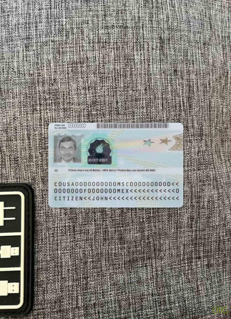 USA nouvelle carte verte, résident permanent 2023 photolook RETOUR